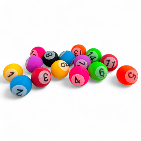 Мячи прыгуны 25 мм "Бильярд" 100 шт