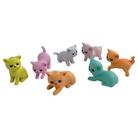 Игрушка "Разноцветные котята" 2110G (200 шт/упак)