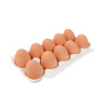 Мячи прыгуны Яйцо коричневое (муляж), 55х45 мм, 30 шт/уп
