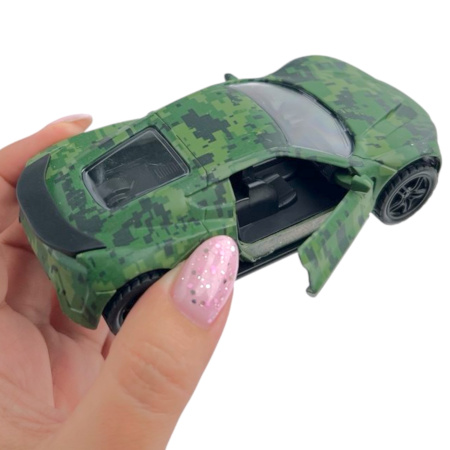 Игрушка модель машинки, металл, в ассортименте, 12 шт/уп